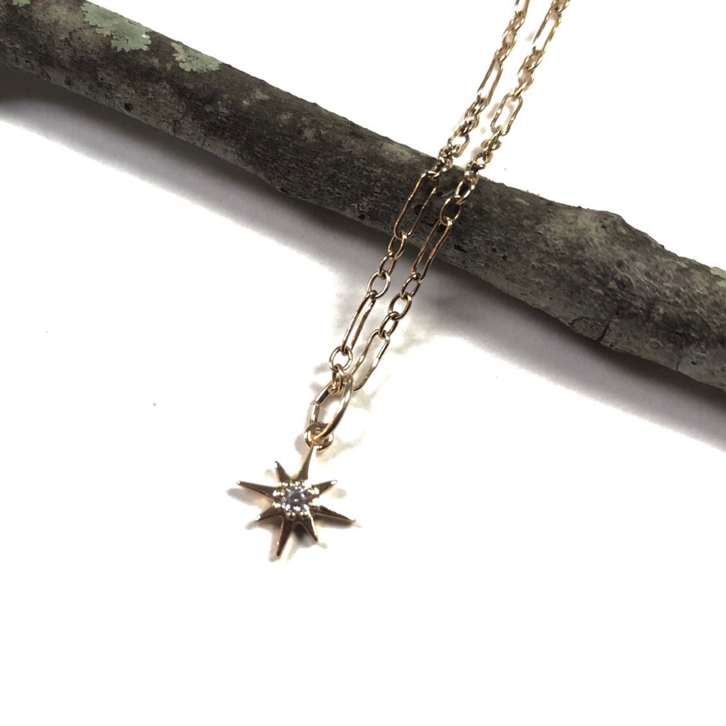 Star Necklace, Celestial, North Star, Polaris